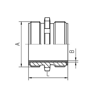 衬氟对丝接头  TYPE PLMM