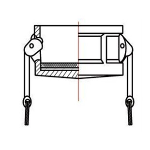 衬氟CAMLOCK DC型   TYPE PLDC