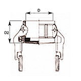 衬氟CAMLOCK DC安全型   TYPE PLSDC